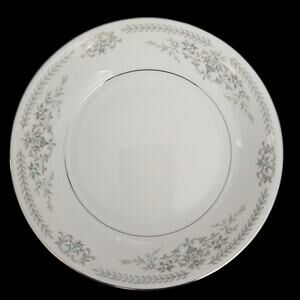 Rose China Brenda Dessert Bowls Set of 2 Japan Vintage Gray Floral Pattern